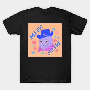 Cat Cowboy T-Shirt